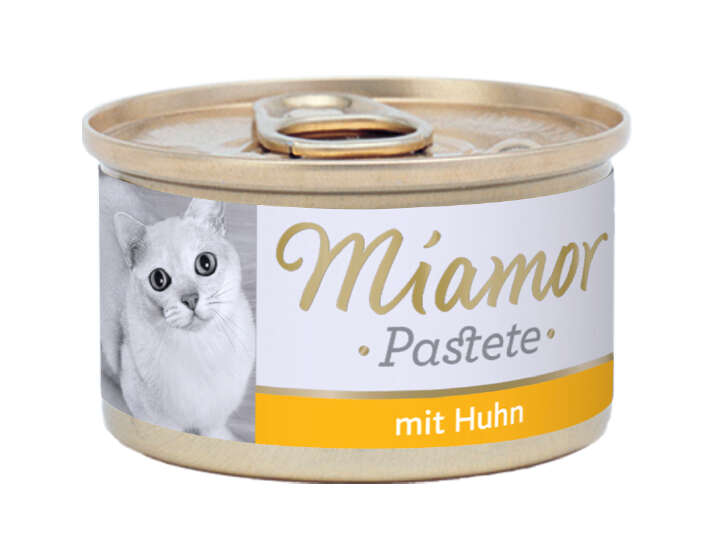 Miamor Katzen-Nassfutter Pastete mit Huhn